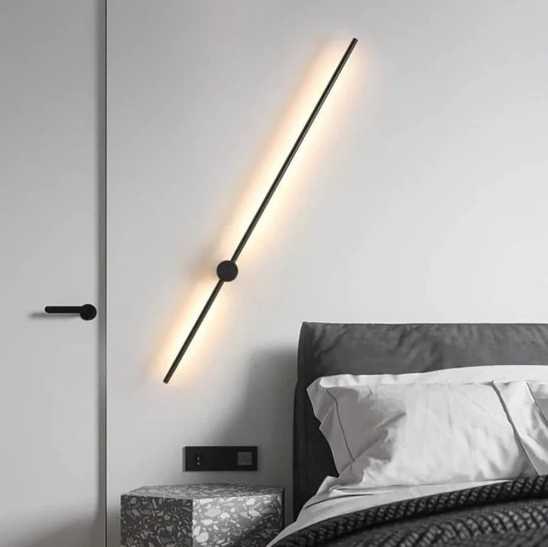 Applique murale à LED Dimmable| Tube noir métallique - Image 6