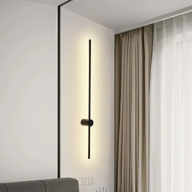 Applique murale à LED Dimmable| Tube noir métallique - Image 9