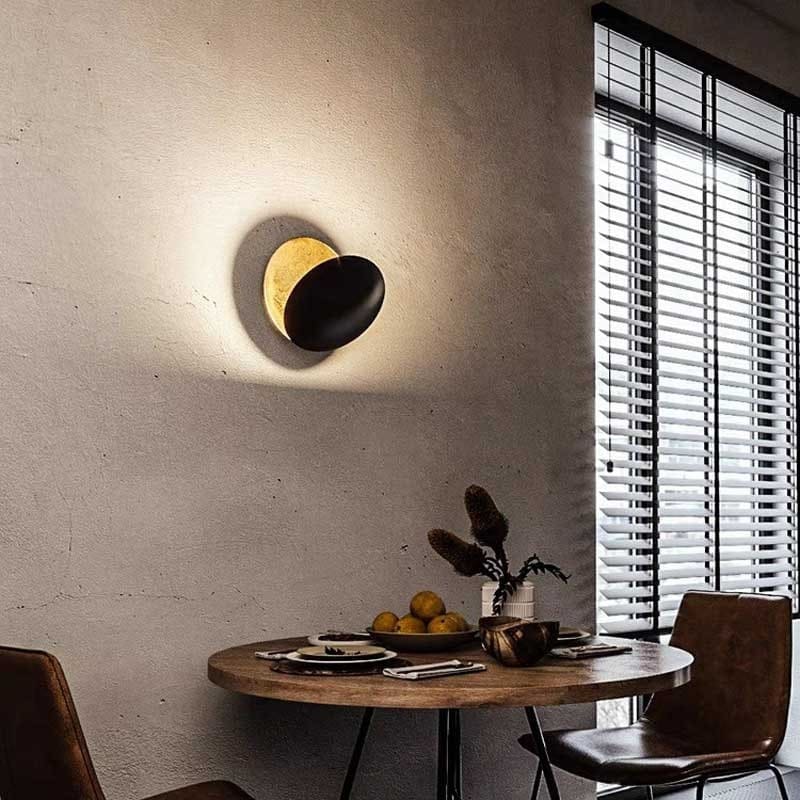 Applique murale LED | Eclipse dorée - Image 8