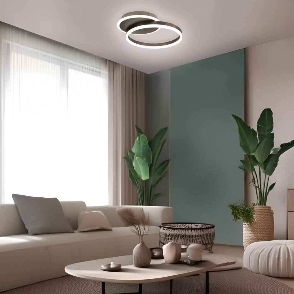 Plafonnier LED Dimmable | Cercles design - Image 10