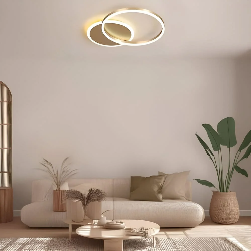 Plafonnier LED Dimmable | Cercles design - Image 11