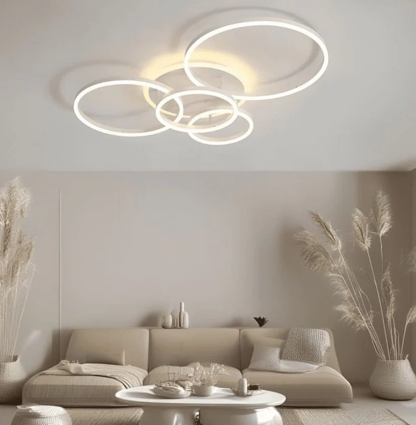 Plafonnier LED Dimmable | Cercles design - Image 12