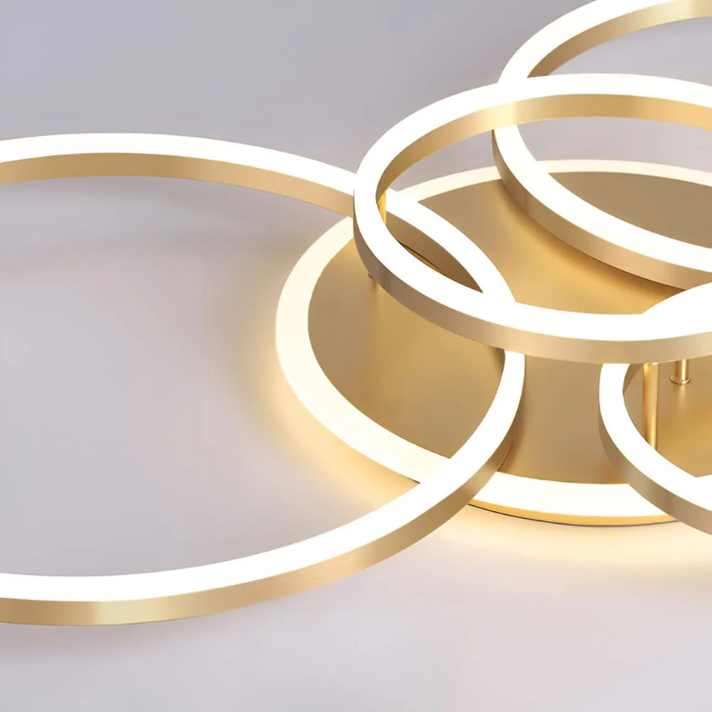Plafonnier LED Dimmable | Cercles design - Image 14