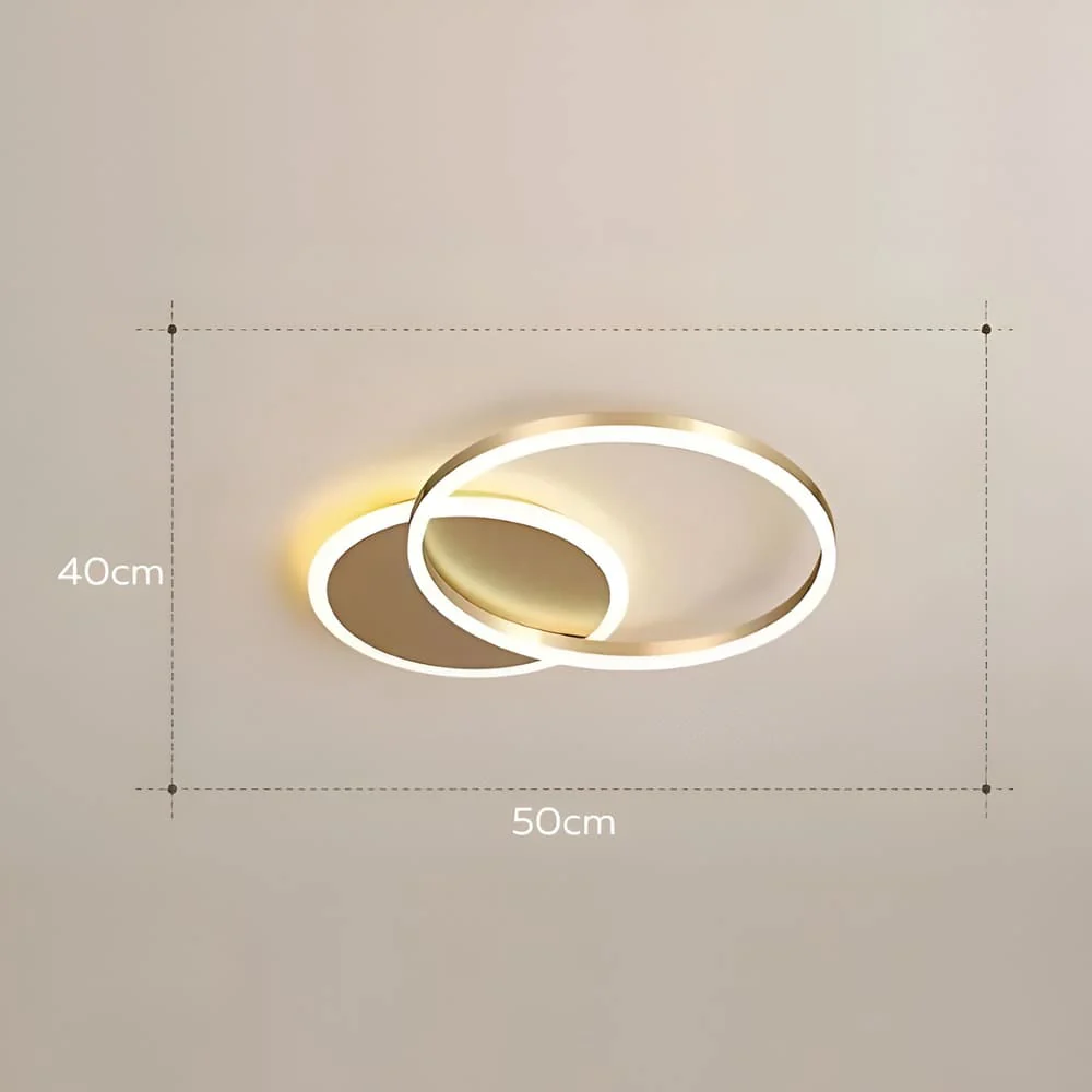 Plafonnier LED Dimmable | Cercles design - Image 17
