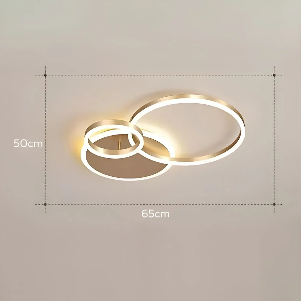 Plafonnier LED Dimmable | Cercles design - Image 18