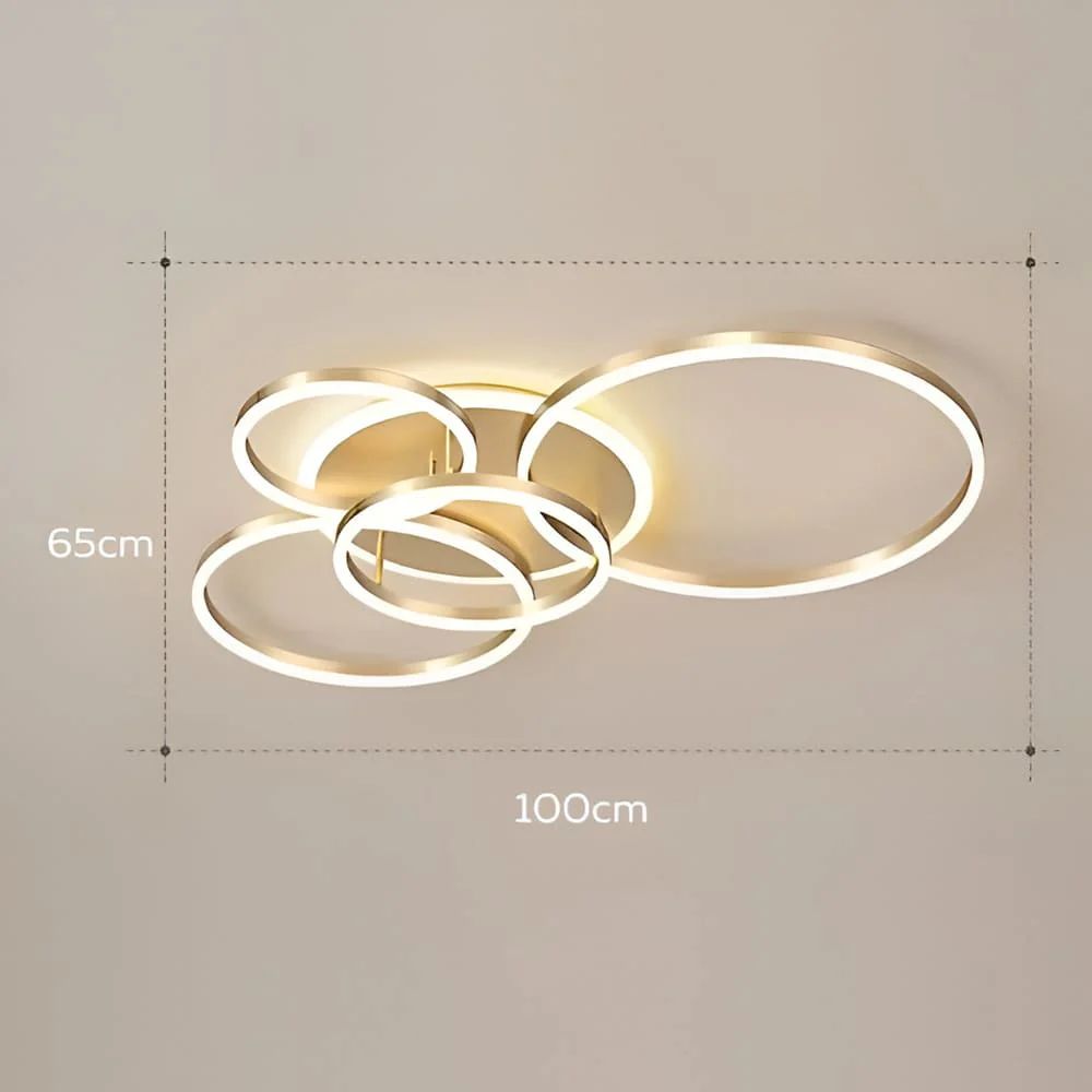 Plafonnier LED Dimmable | Cercles design - Image 19