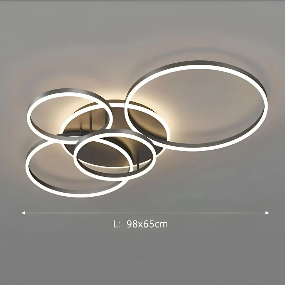 Plafonnier LED Dimmable | Cercles design - Image 20