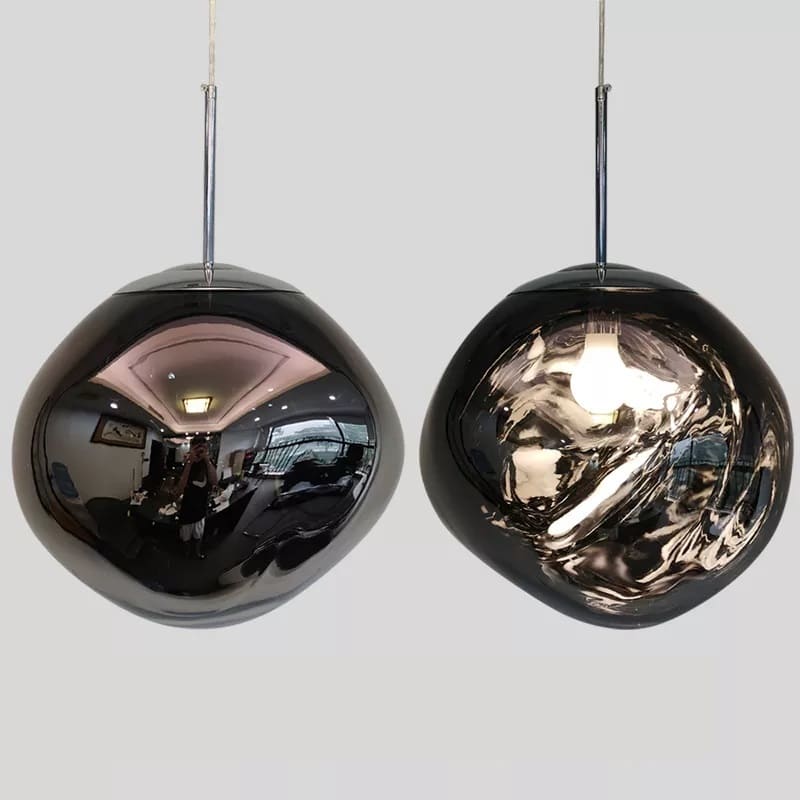 Suspension style verre soufflé | Boule de lave - Image 21